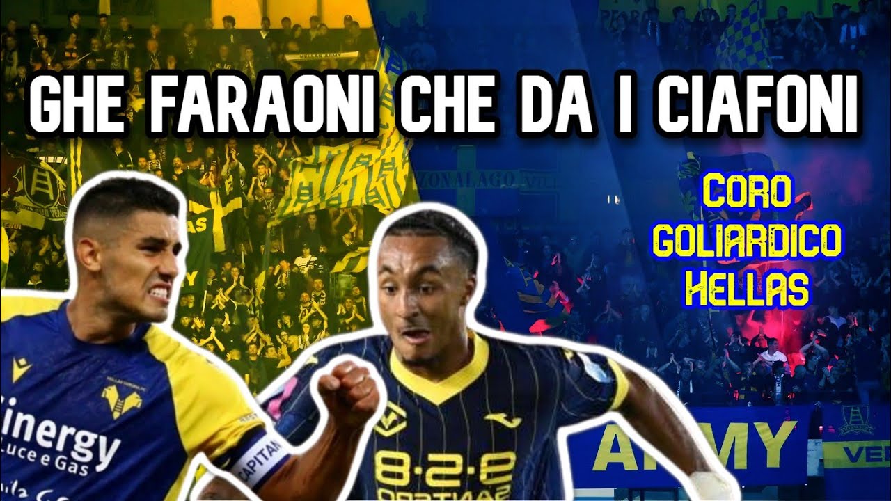 Ghe Faraoni che da i ciafoni - Coro goliardico Hellas Verona [CON TESTO]