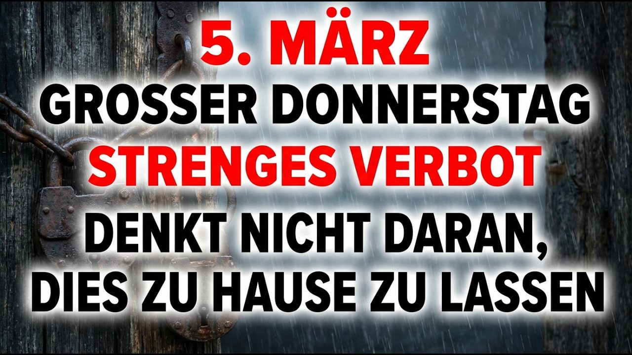 5. März – Lev Katalnik. Was du heute NICHT tun solltest!