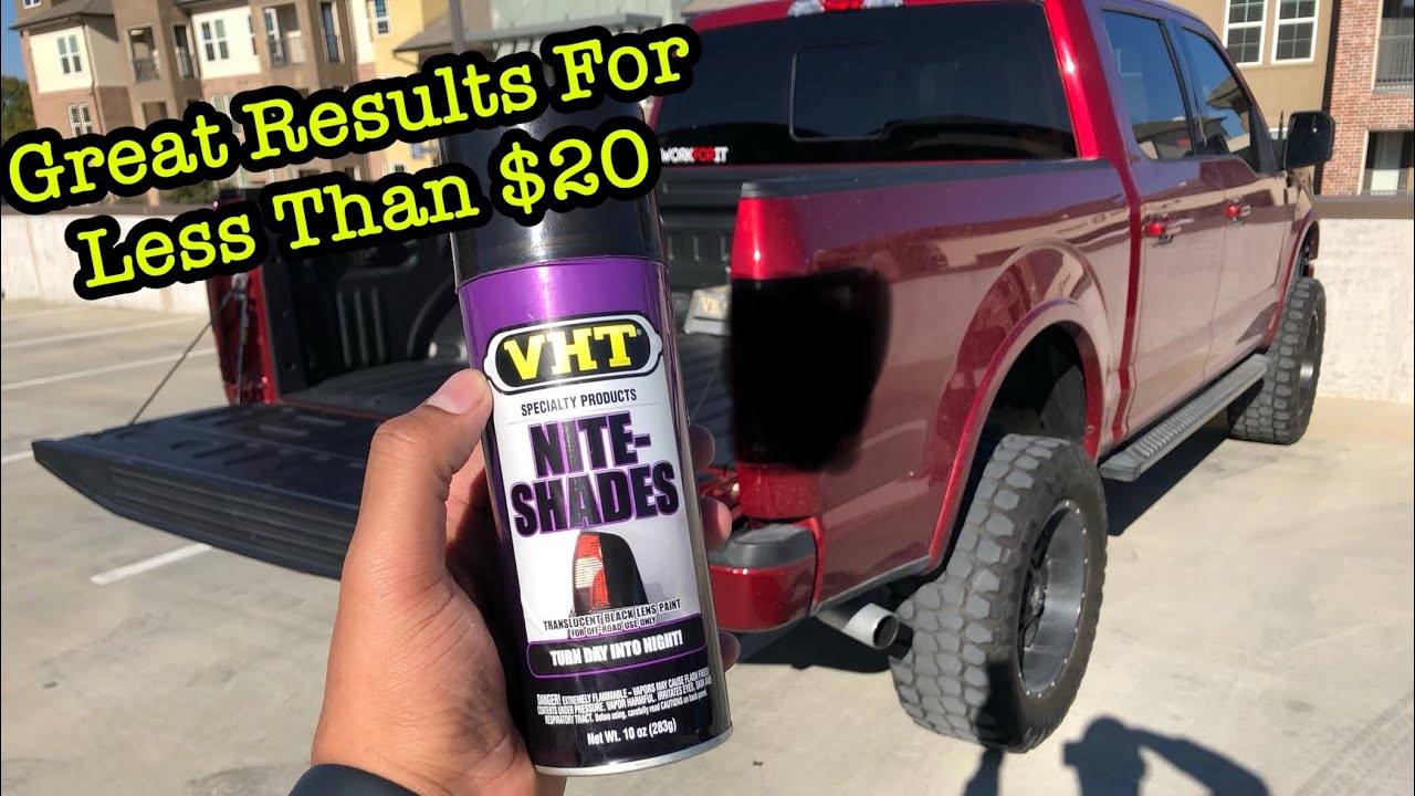 I Paid $15 to Tint My F150 Taillights. How to Tint Tailights