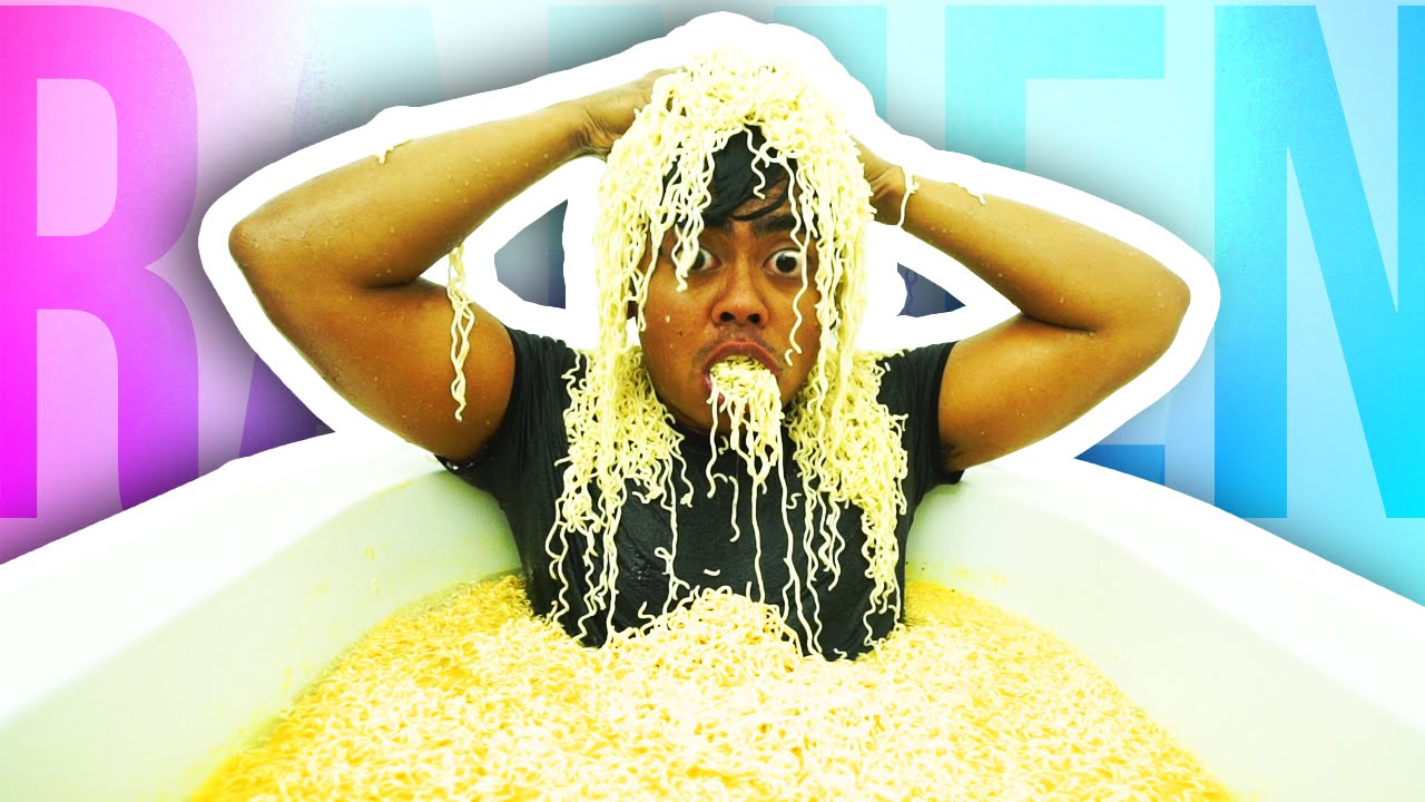 RAMEN BATH CHALLENGE!