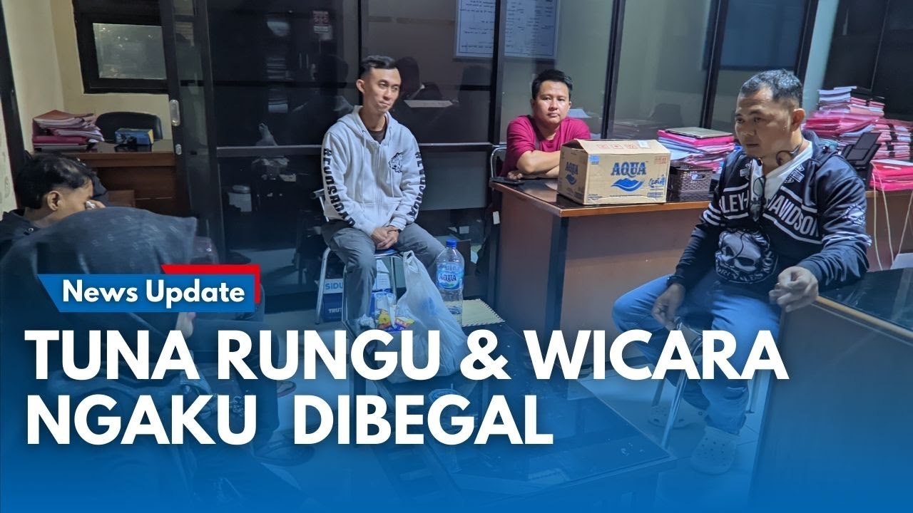 TUNA RUNGU & WICARA Lapor Polres Sumedang, Dibegal Motor Dirampas Diculik Dibuang di Jalanan