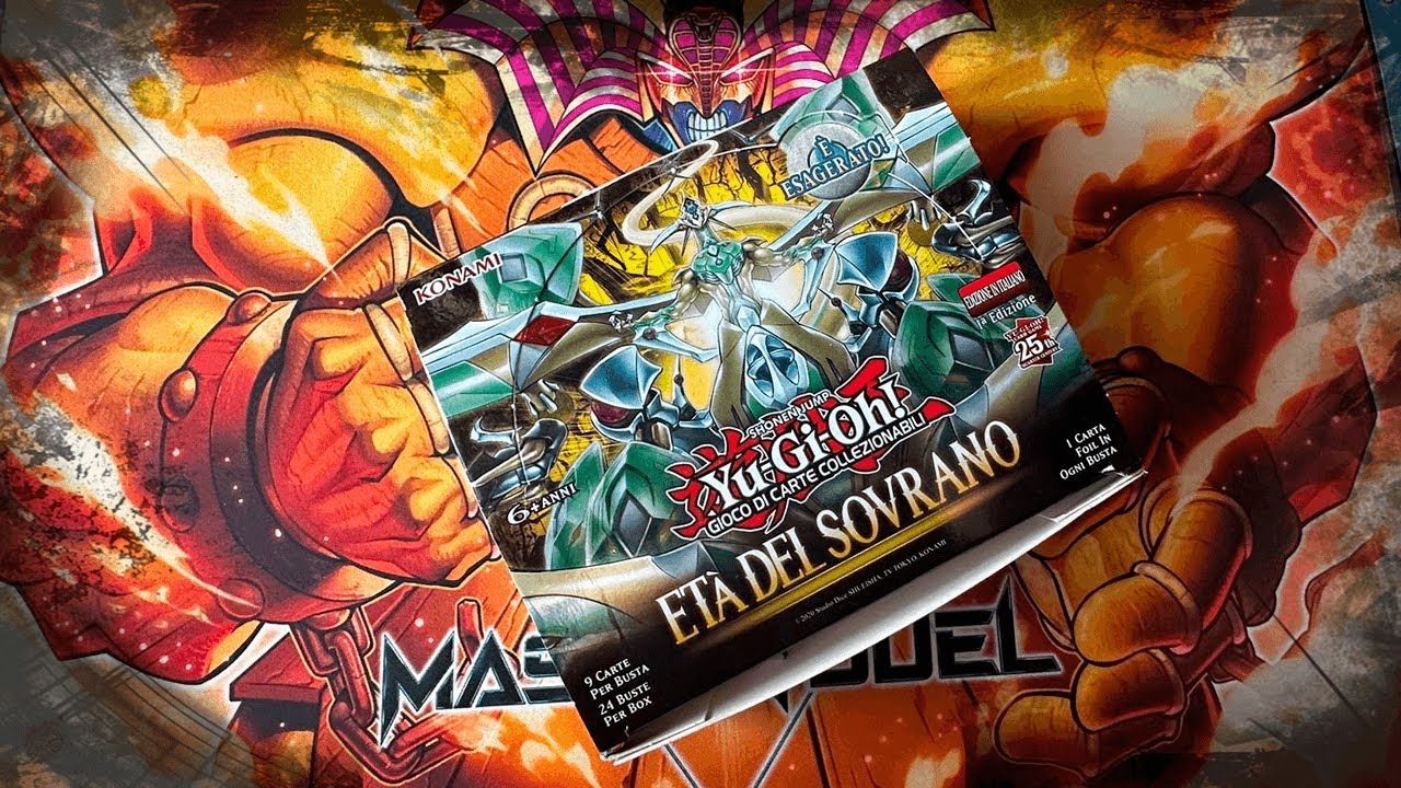 Finalmente è qui! Apro un box di Yu-Gi-Oh! Età del Sovrano !
