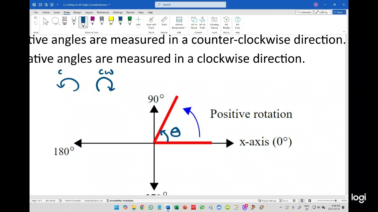 5.3 Solving for All Angles (Math with Mr. Ray)