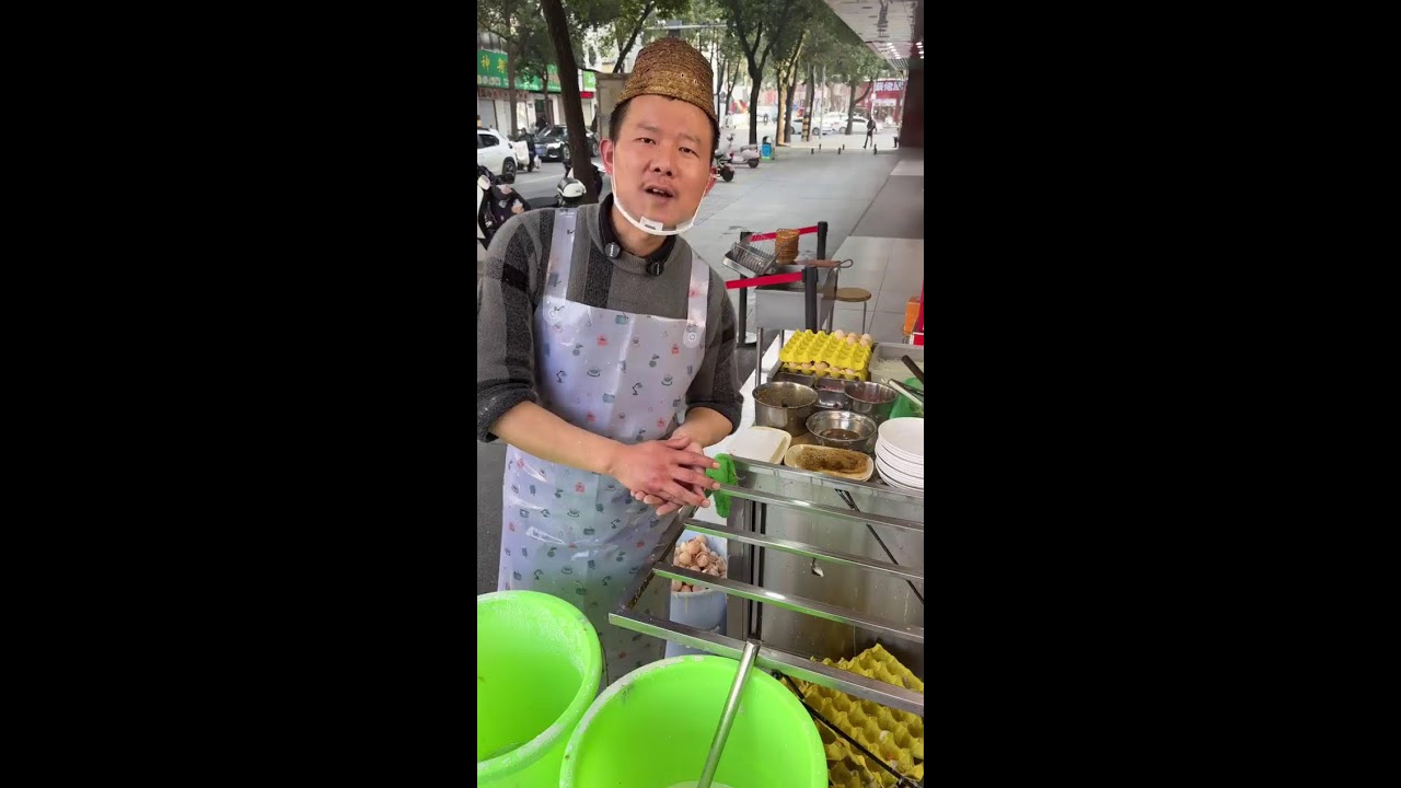 Mainland Chinese street snacks live broadcast