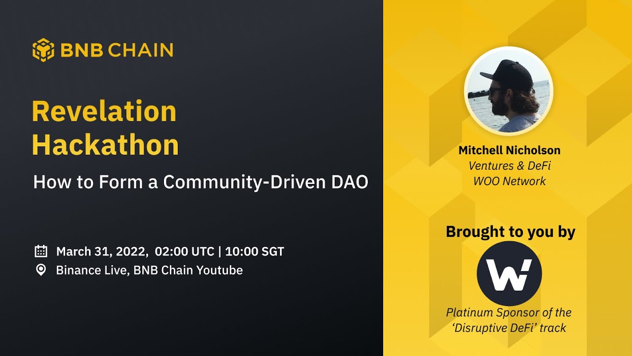 Revelation: How to form a community-driven DAO
