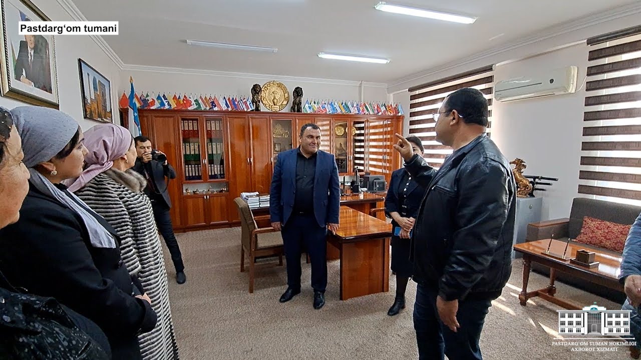 Оқдарёлик меҳмонлар Пастдарғом тажрибасини ўрганмоқда