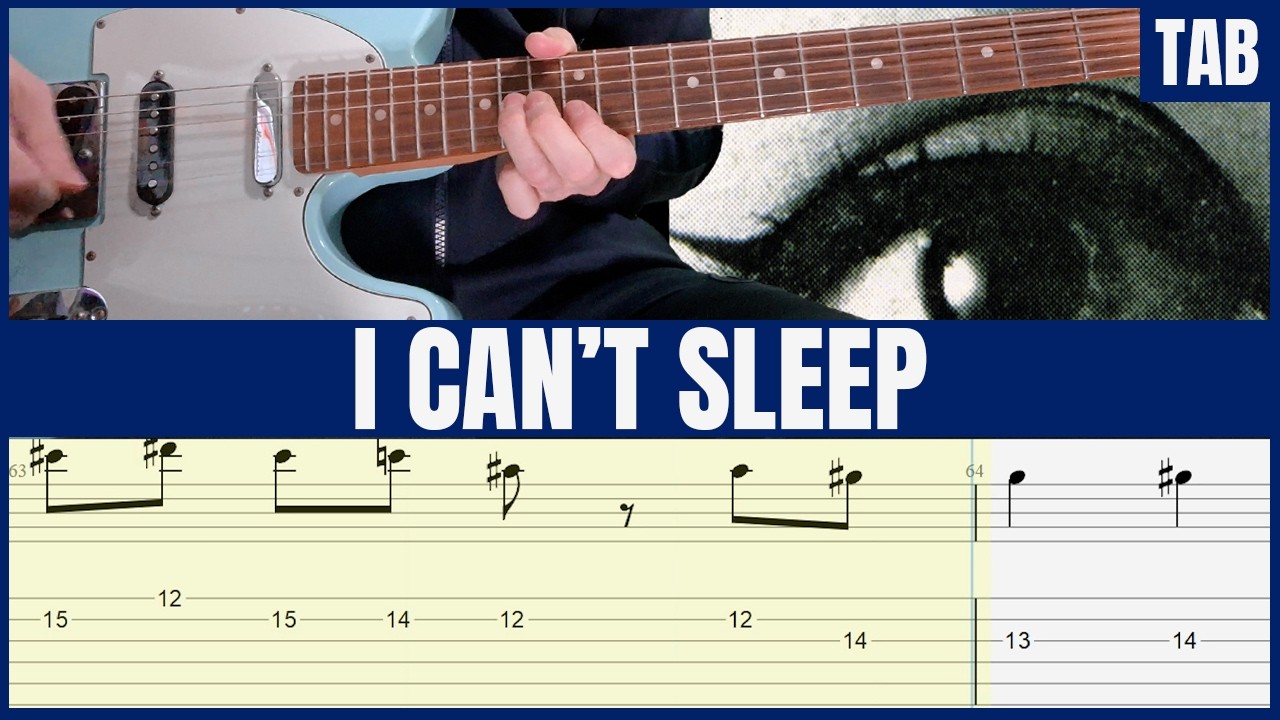 The La's - I Can't Sleep - Guitar Tab | Cover | Tutorial | How to Play