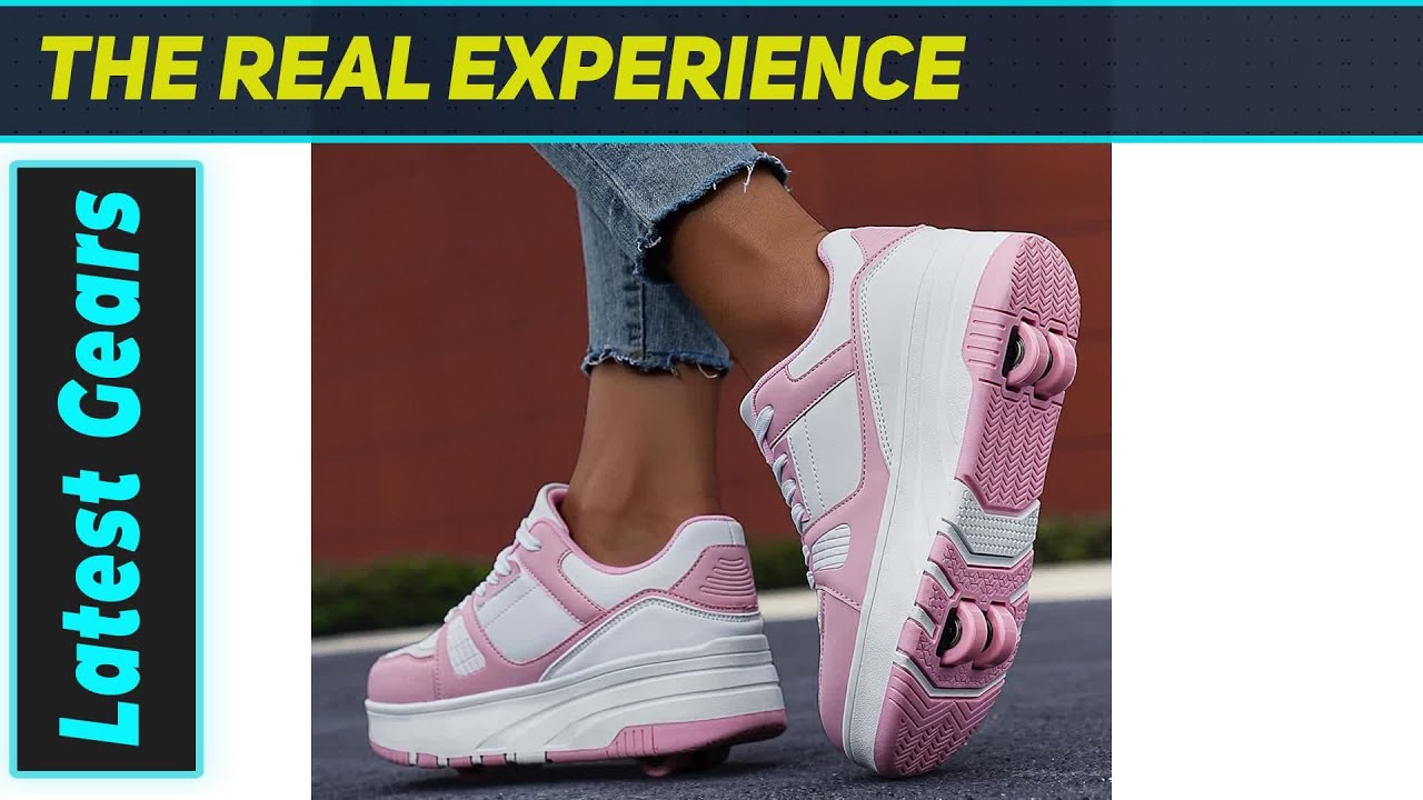 ANEFUN Roller Skate Shoes: Amazing 4-Wheel Sneakers for Kids!