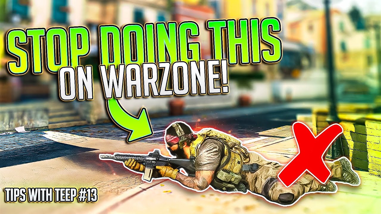 KNOW WHEN TO DROPSHOT IN WARZONE!! (Tips With TeeP #13 )