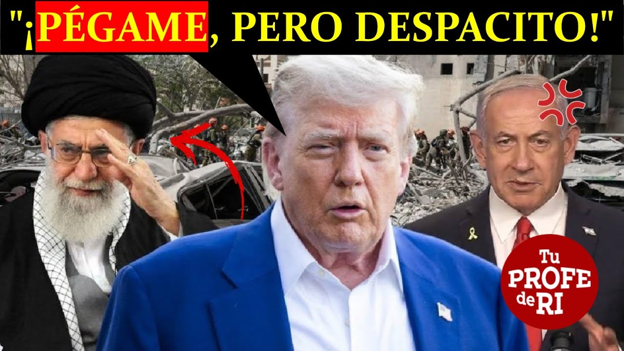 ¡SINVERGÜENZA! PIDE A IRÁN QUE NO LE PEGUE TAN DURO. TEHERÁN RESPONDE FURIOSA