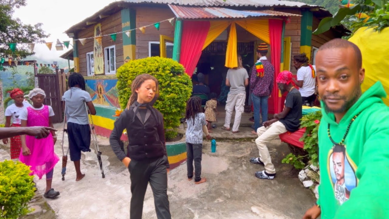 Touring Rastafari Community In Blue Mountain Jamaica Just In Time To catch The Rasta Church Service