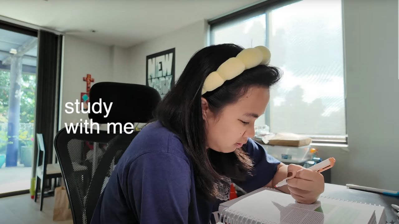 a REALISTIC 8 hours of studying vlog to pass the board exam
