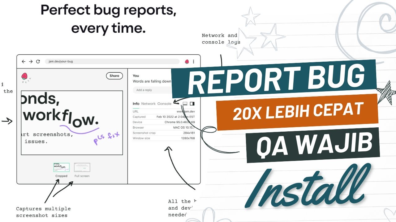 jam.dev - Report bug 20x lebih cepat!