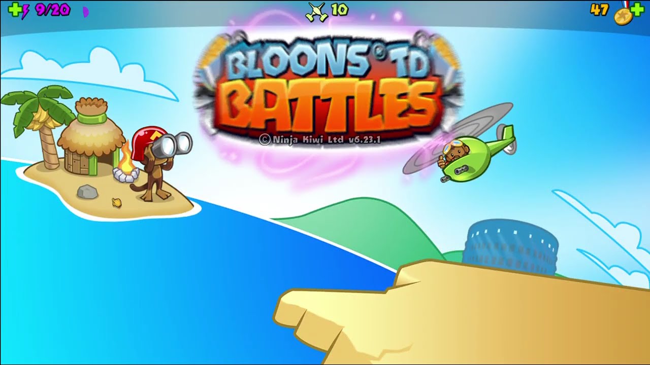 New account in BTD Battles. (Lost three times to professor evil -_-)