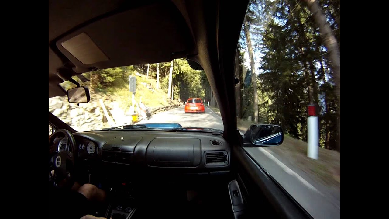 Impreza gt STI and megane RS  @ JAUFENPASS