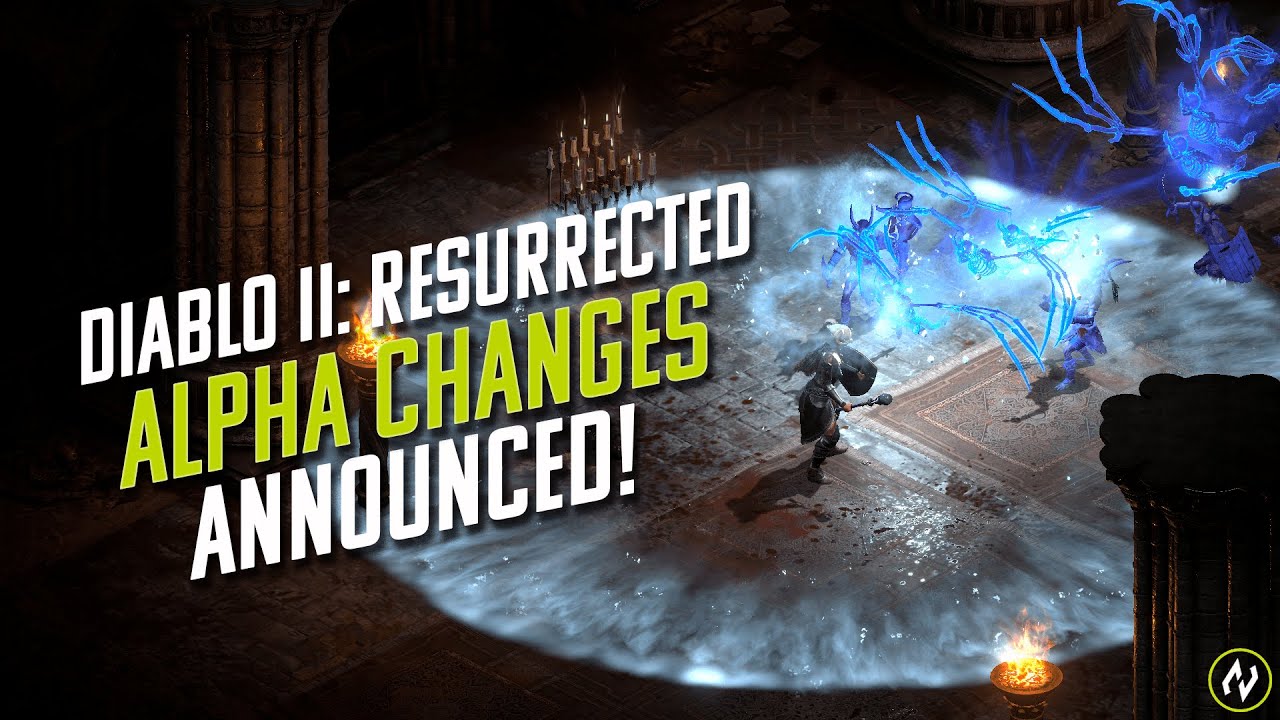 Diablo 2 Resurrected Technical Alpha Changes Announced!