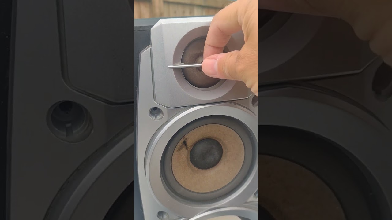 Technics hifi speaker dissemble - how to unscrew & take apart SB dv290