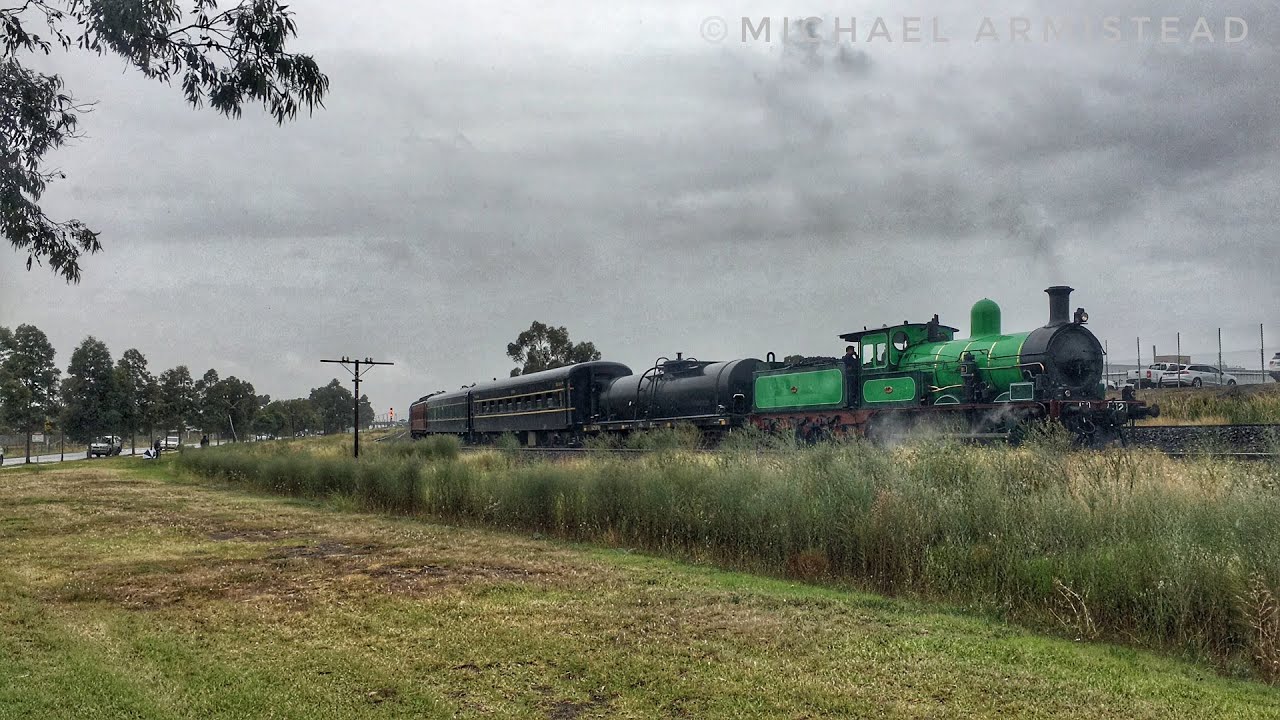 First steam train of 2021 Steamrail's 