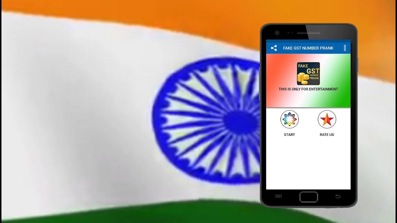Fake GST Number Prank