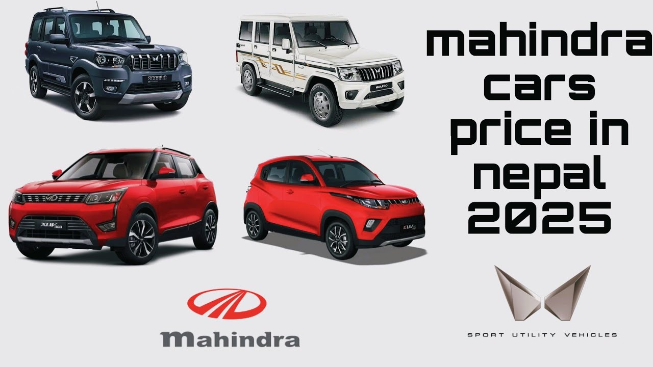 Mahindra Cars Price In Nepal 2025 | @PriceCheckGarage
