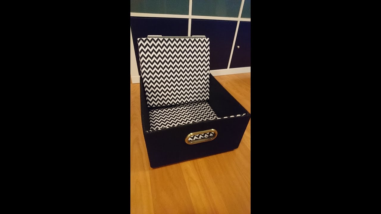My record storage solution, IKEA Kallax/Expedit hack with vinyl browsing: How I made the boxes.