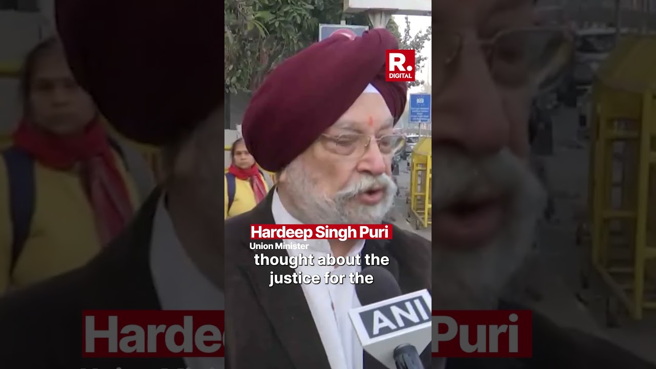 Hardeep Singh Puri Questions Rahul Gandhi on Justice for 1984 Sikh Atrocities