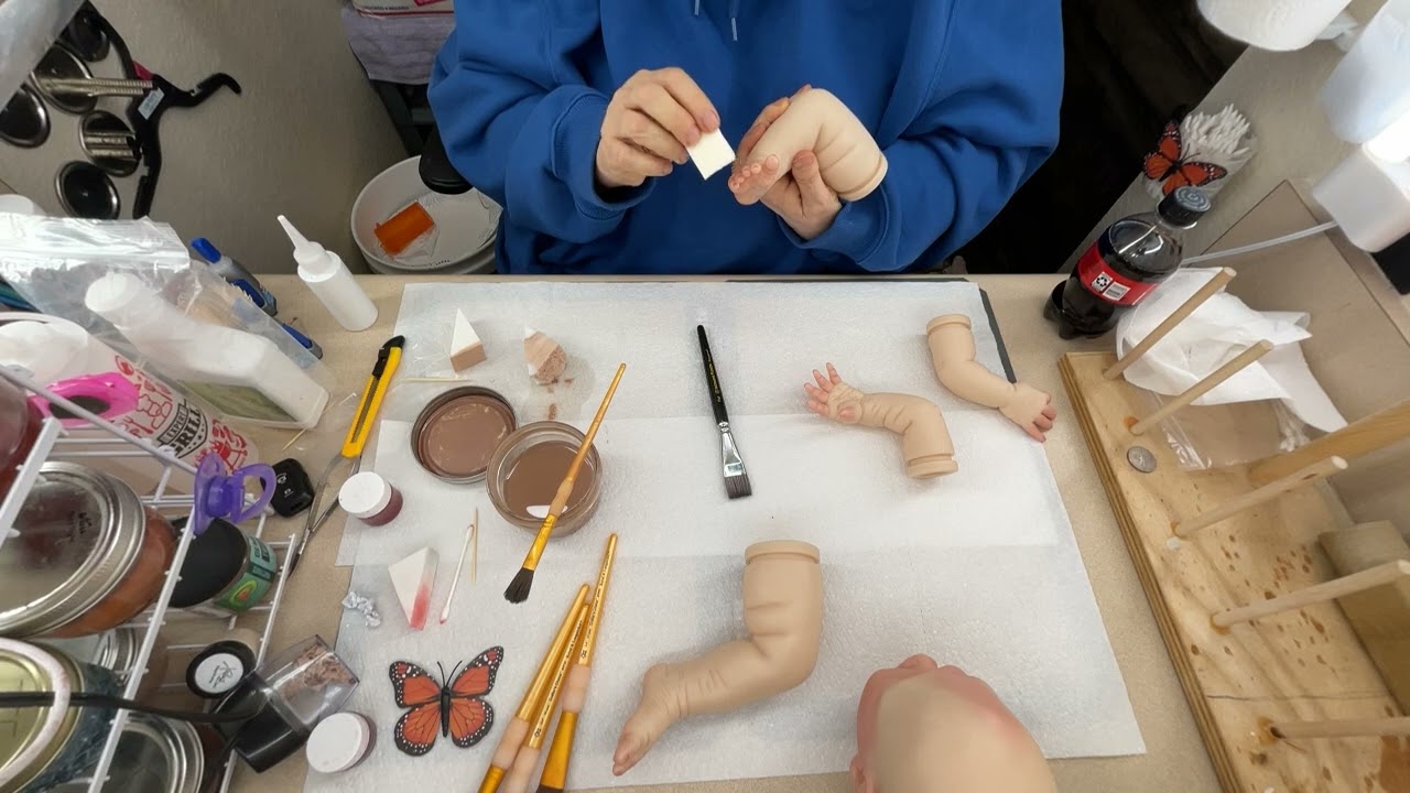 Making reborn Paisley, pt. 4