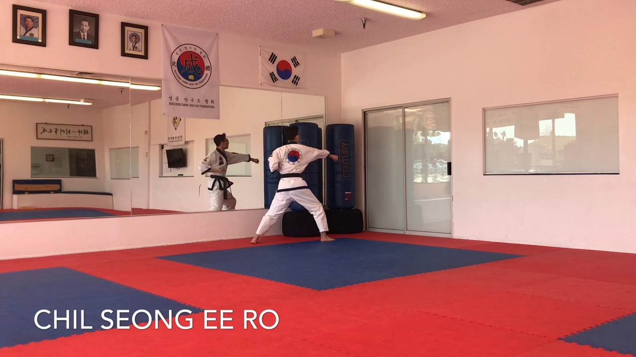 Pyung Ahn Cho Dan & Chil Sung Ee Ro Hyung