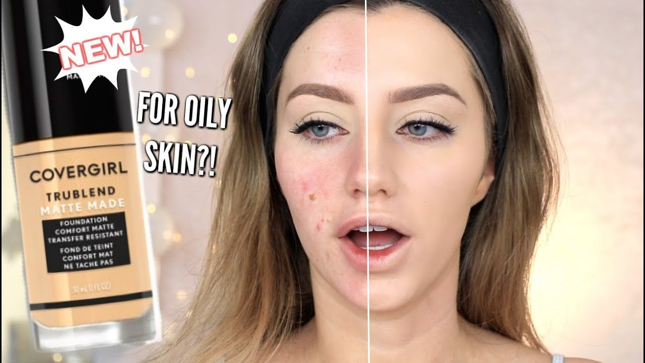 NEW COVERGIRL MATTE MADE FOUNDATION REVIEW | Oily Skin | Jazzi Filipek