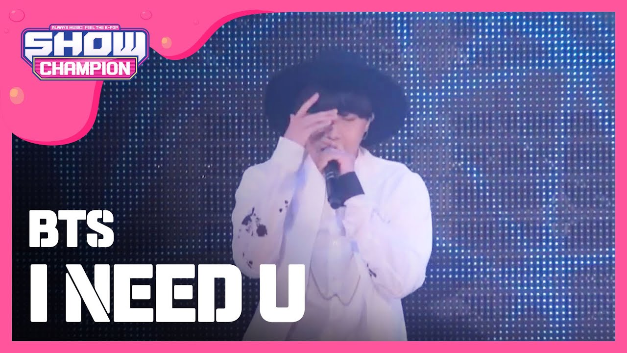 [SHOWCHAMPION / KMF 2015] 방탄소년단 - I NEED U (BTS - I NEED U) l EP.161