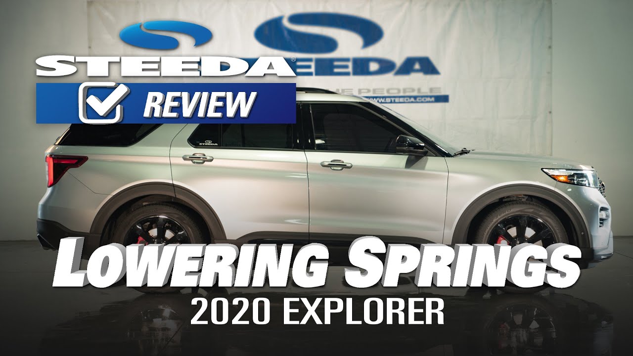 Steeda 2020 Explorer Lowering Springs  555 8203