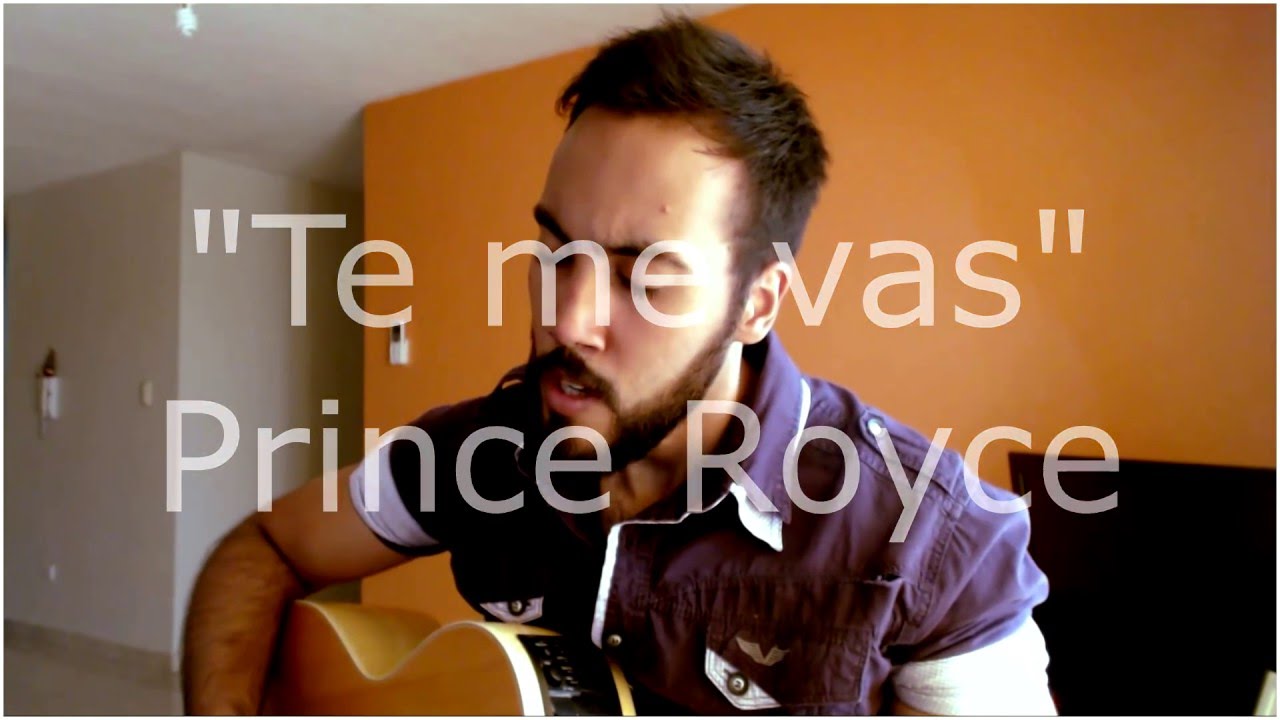 Te me vas - Prince Royce | Cover por Rafha Ruiz