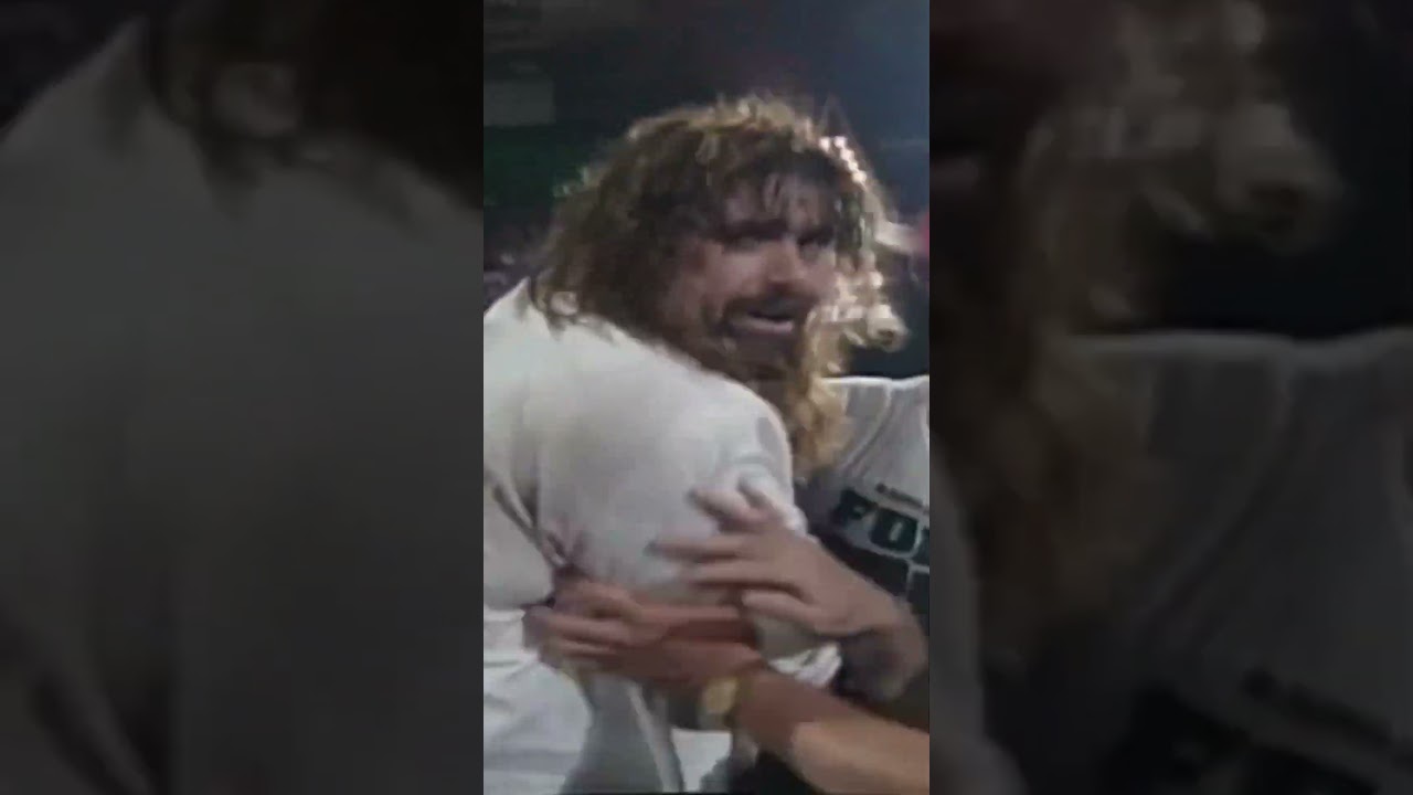 Ye Moment Script Mein Nahi Tha&hellip; Mankind Almost Died 💥 #shorts #wwe #mankind