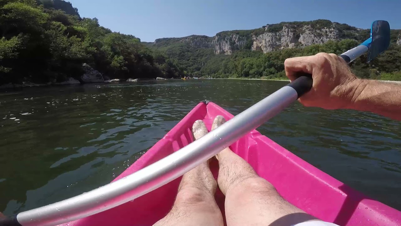 DESCENTE DE L'ARDECHE  13 KM LE PONT D'ARC    2021