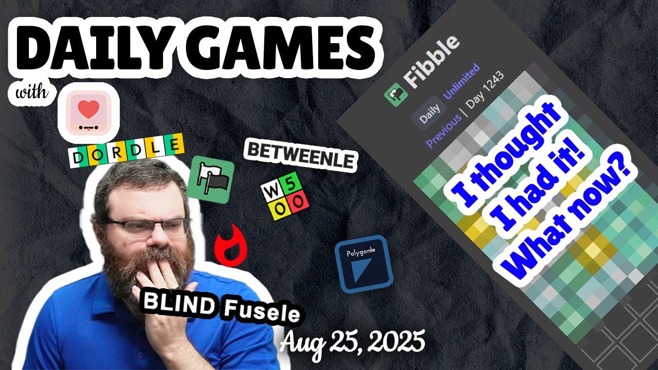Couples and other Daily Wordle-like games! - Aug 25, 2025