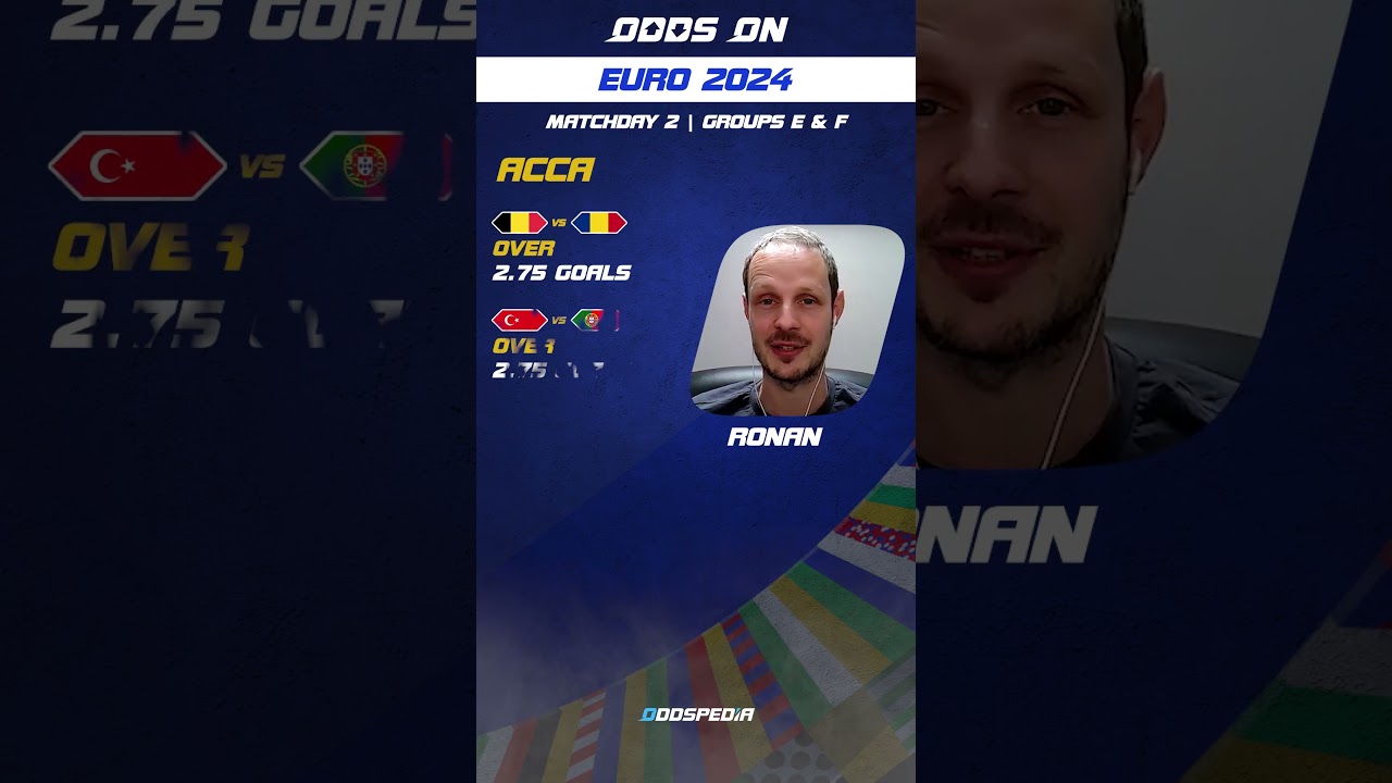 Ronan's ACCA Euro 2024 Matchday 2 Groups E & F 💰 Betting Tips & Predictions