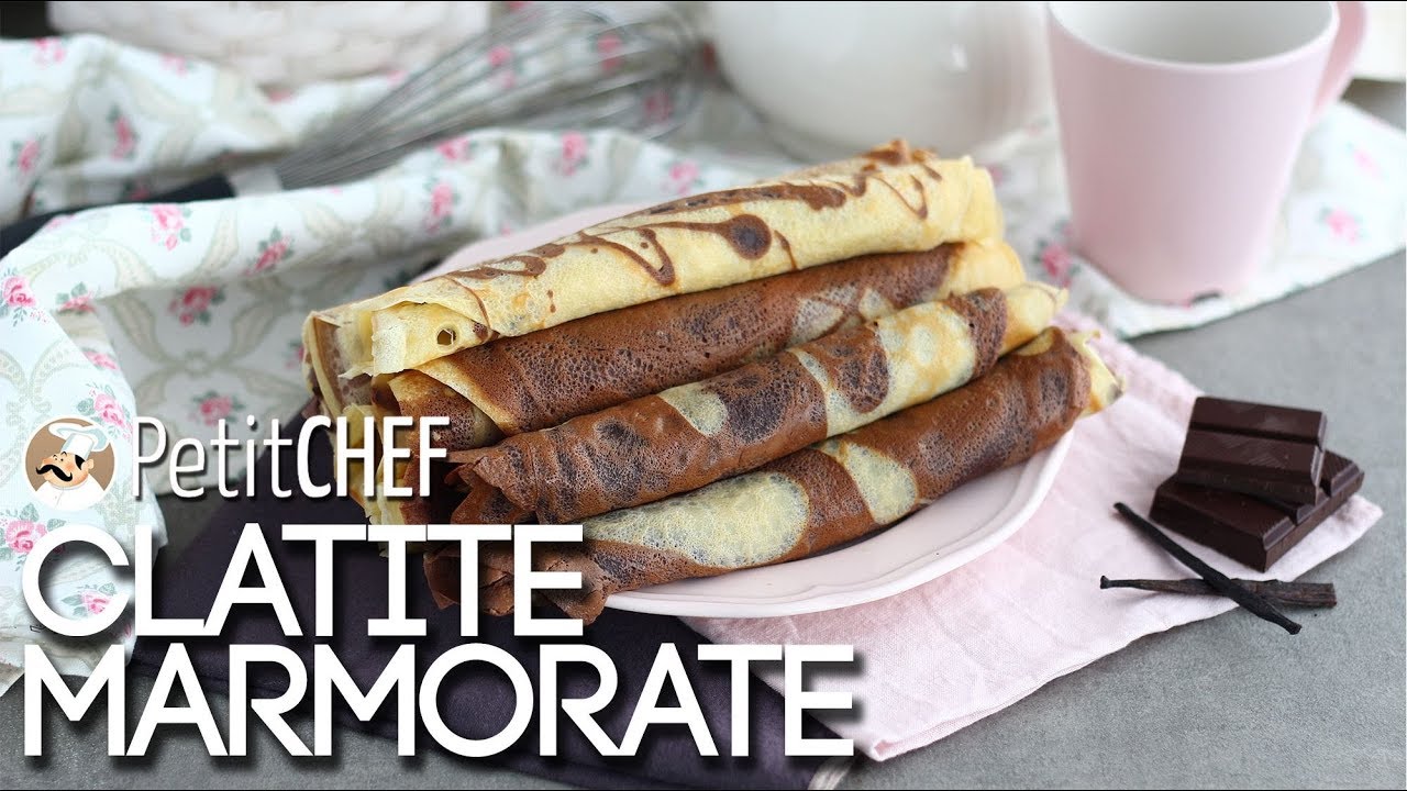 Clătite marmorate