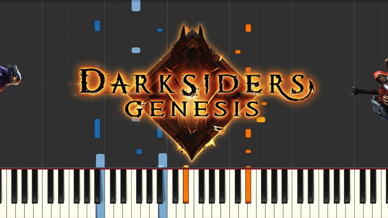 Darksiders Genesis - Piano Tutorial (Synthesia)
