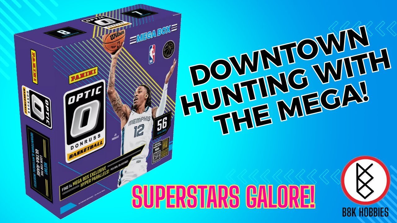 LOADED!!! DOWNTOWN HUNTING WITH THE 2024 DONRUSS OPTIC BASKETBALL WALMART MEGA!