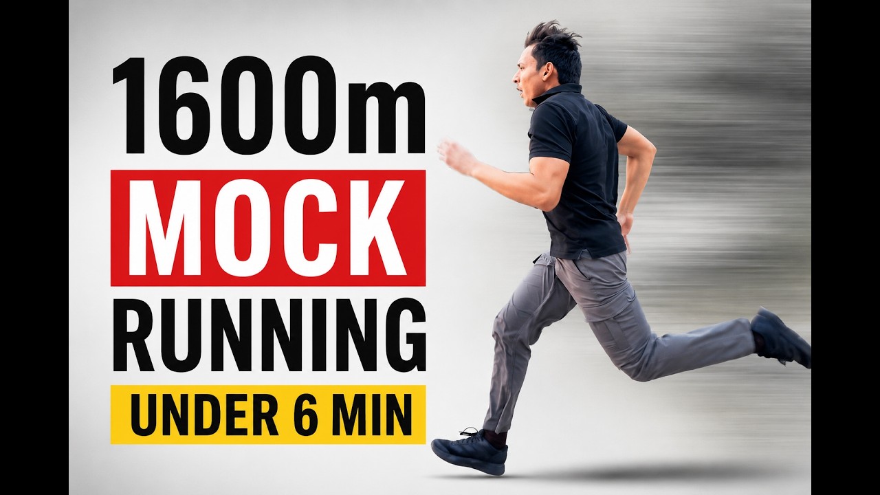 1600m Running Mock Physical 🔥 | SSC CPO 2026 Preparation | SSC GD, Delhi Police & CAPF Running Test