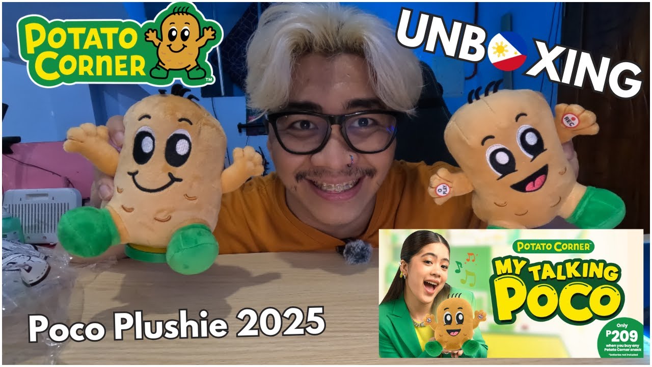 Unboxing Potato Corner PH Poco Plushie & Talking Poco Plushie! | June 2025 Limited Merch Drop