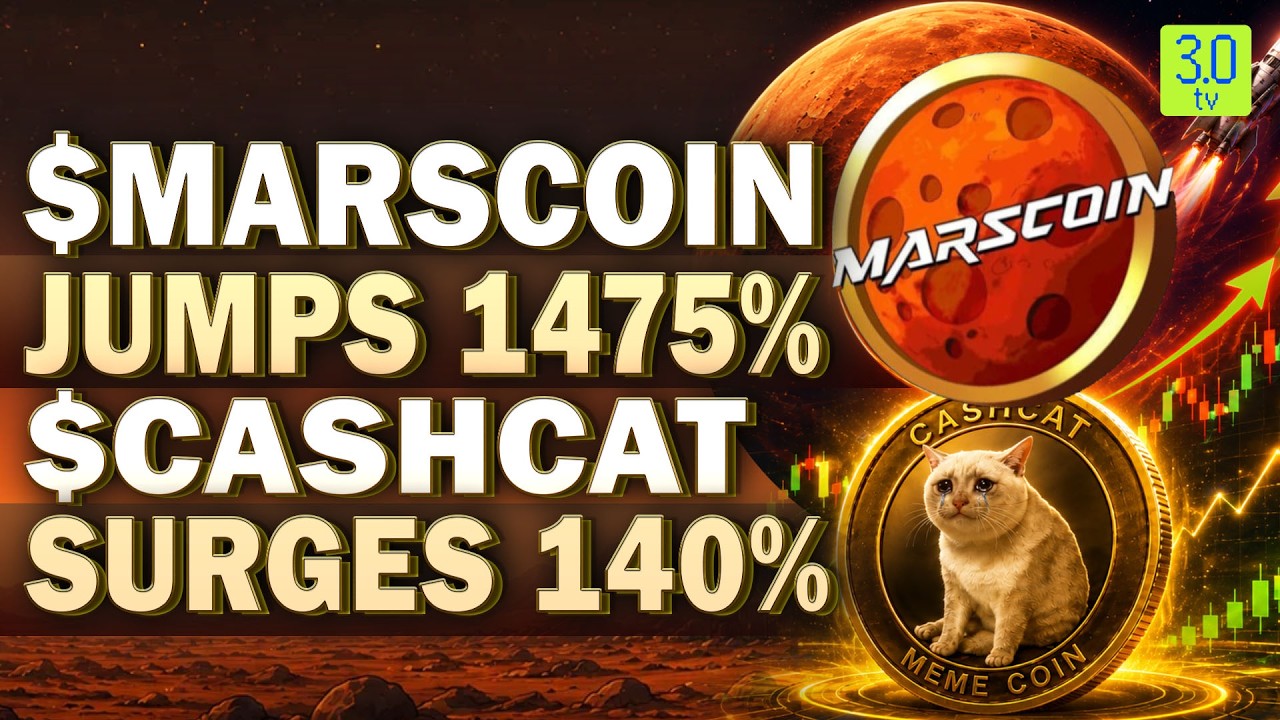 MARSCOIN Skyrockets 118% 🚀 | CASHCAT Hits $87M | FRONG Uniswap Buzz Explained | MEME COIN SHOW