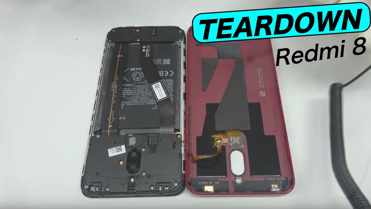 Redmi 8 Teardown