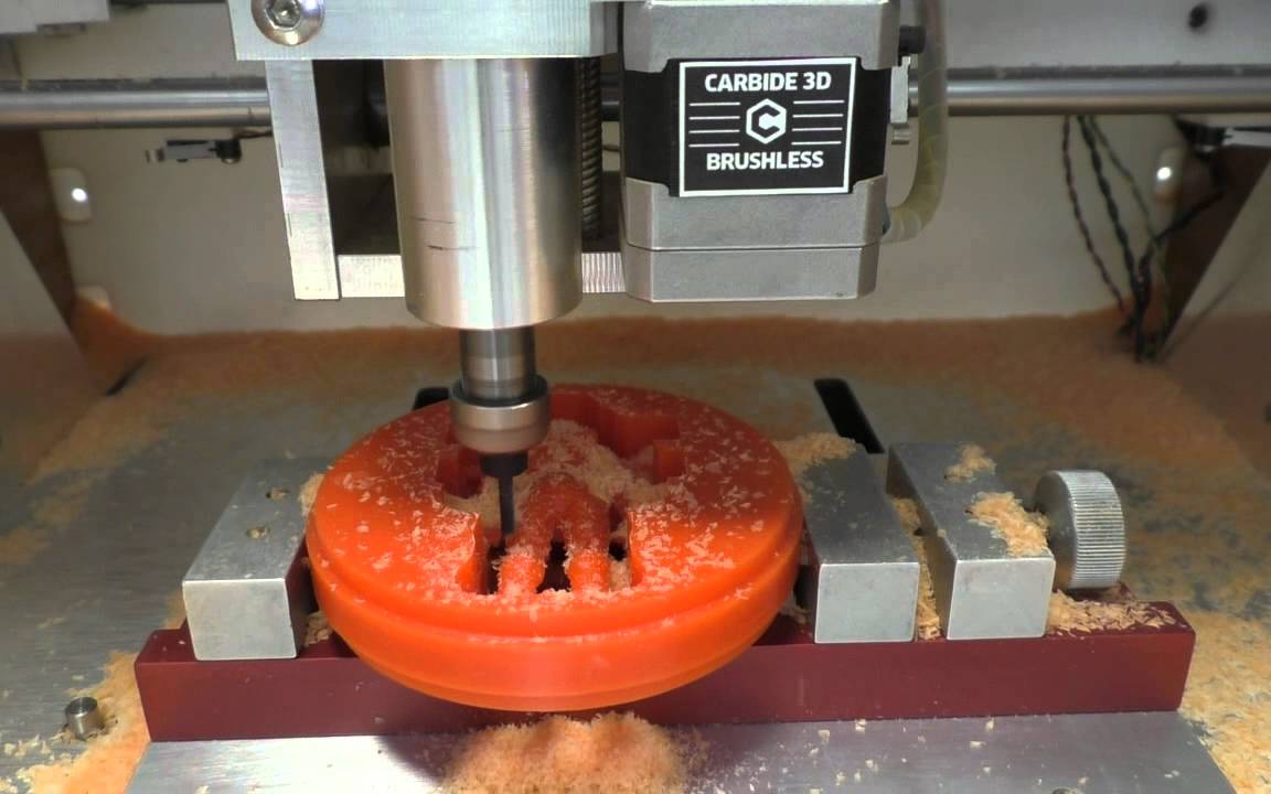 CNC Machining a Two-Side Action Figure on the Nomad 883