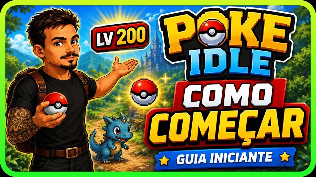 POKE IDLE WORLD   PASSO A PASSO, PROGRESS&Atilde;O, FARM RMT