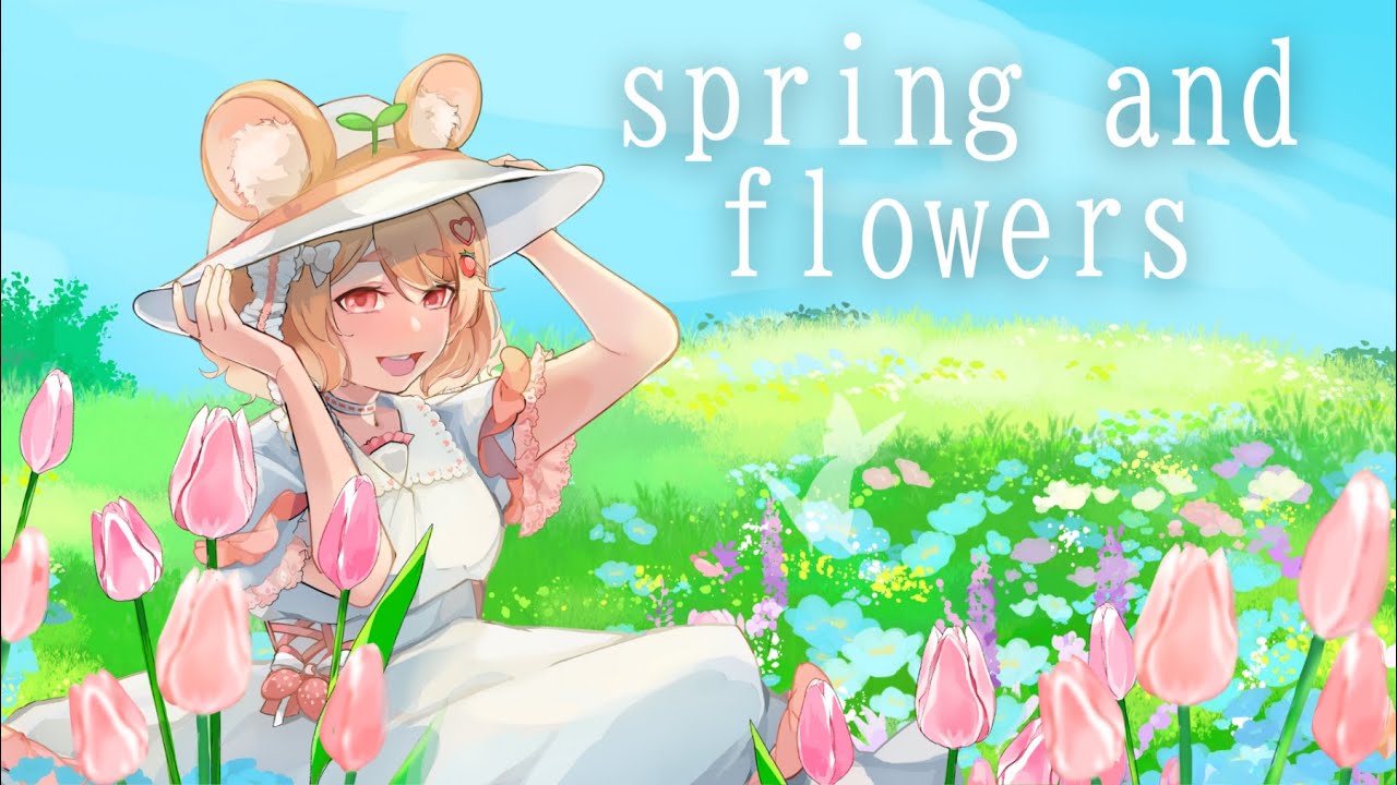 spring and flowers ❀ cover (love and deepspace)