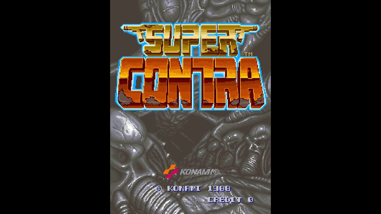 Super Contra [Arcade - Konami]. 1CC. 60Fps.