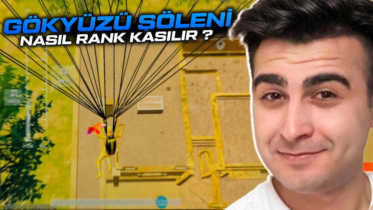 GÖKYÜZÜ ŞÖLENİ MODUNDA NASIL RANK KASILIR ? PUBG Mobile Rank Kasma Taktikleri