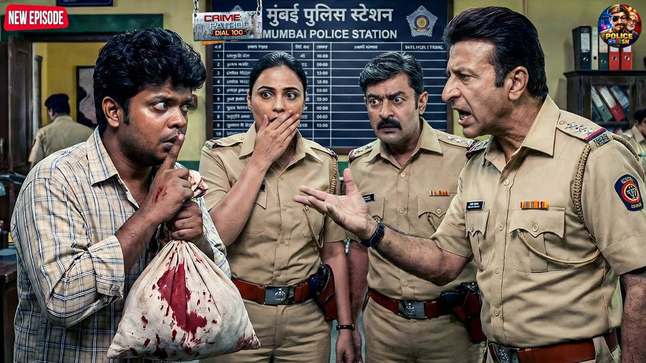 खून की पोटली लेकर एक पागल पहुचा पुलिस स्टेशन,पुलिस अफसर हेरान || Crime Patrol || New Episode
