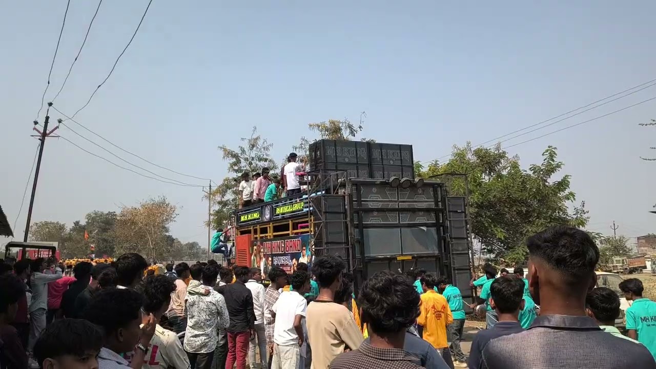 🚩 याहा मोगी माता रोडाली 🌾 MH KING 👑 BAND AT MHASAWAD 2026 न्यू रोडाली  सॉन्ग 🚩🙏
